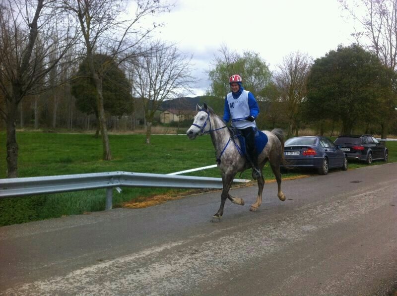 Buen inicio de los jinetes Navarros de Raid